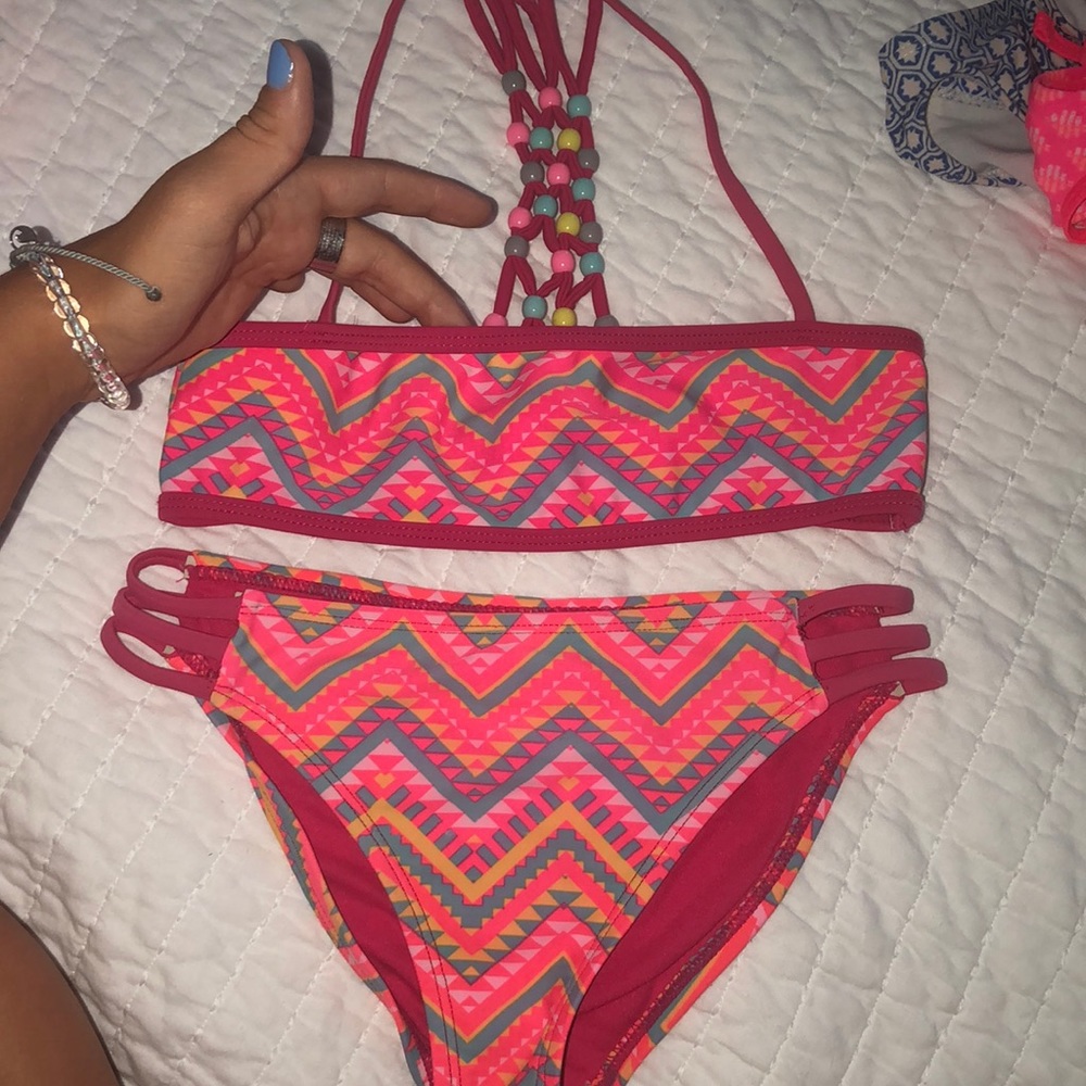Girls tribal bead bikini!